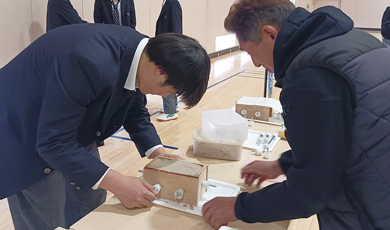 神奈川県立平塚湘風高等学校の出前授業の写真5