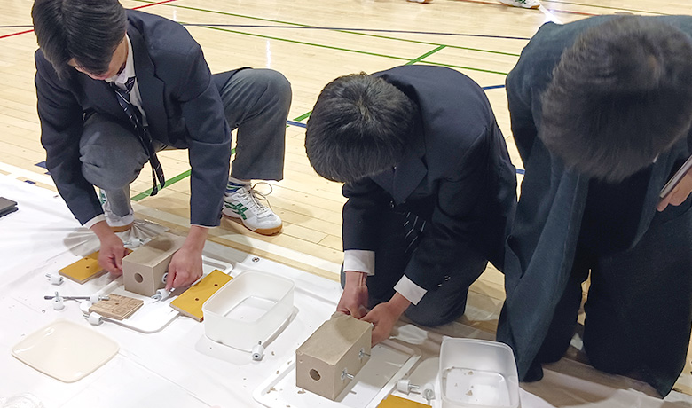 神奈川県立平塚湘風高等学校の出前授業の写真6